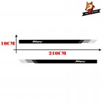 Vinyl Side Stripes Skirt Graphics Auto Stickers Decal Gloss Auto Side Car Sticker For Hyundai i20 i30 i40 Tucson Sonata
